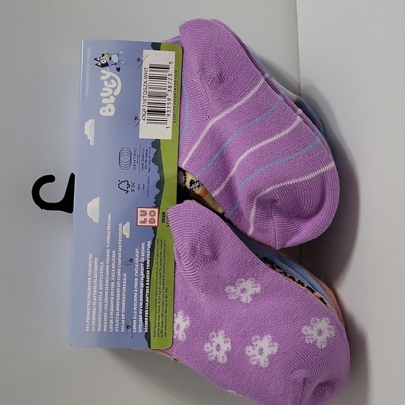 Bluey Quarter Socks Set - Picture 2 of 7